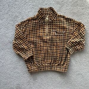 Mini rodini velour sweatshirt